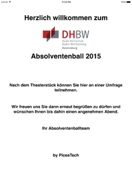 Der Willkommens-Bildschirm